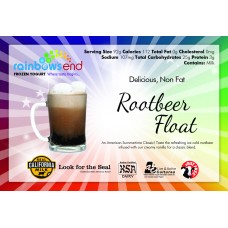 Rainbow's End Non-Fat Rootbeer Float Yogurt 4/1 Gallon